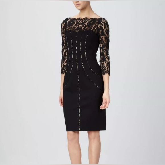 Aidan Mattox Dresses & Skirts - Cocktail dress with lace.